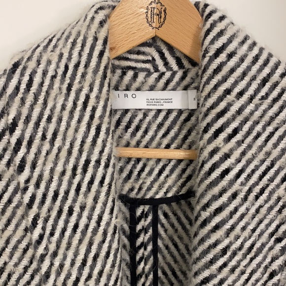 IRO drop shoulder coat size 36 - Picture 2 of 4